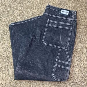 Trademark Culture Jeans 0200 017  💯 Cotton  Cargo VTG Men Jeans Cargo Size 42X32